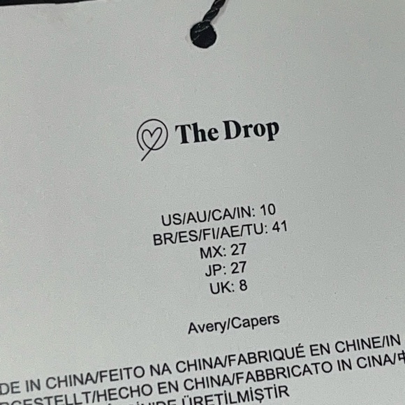 The Drop Avery Capers Sandal Heels, NWT, Size 10 - Picture 4 of 4